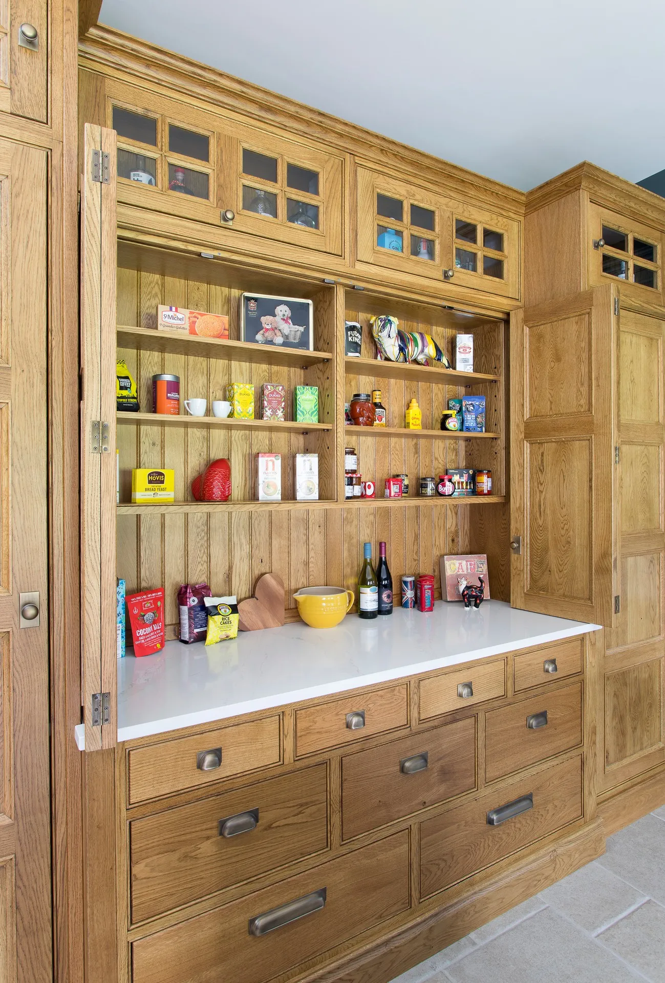 11 Solid Oak Pantry